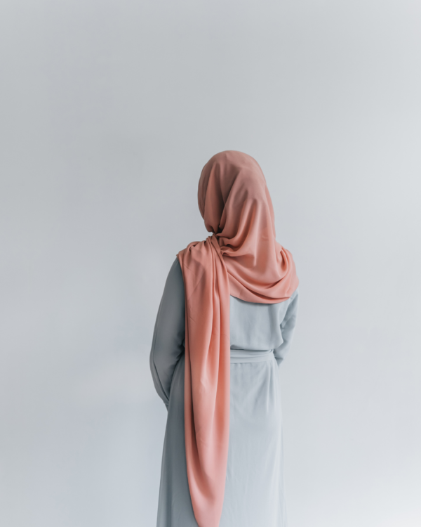 The Malaysian Georgette Hijab - Foxy Pink